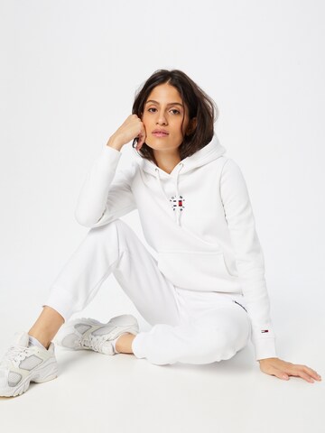 Tommy Jeans Sweatshirt in Weiß