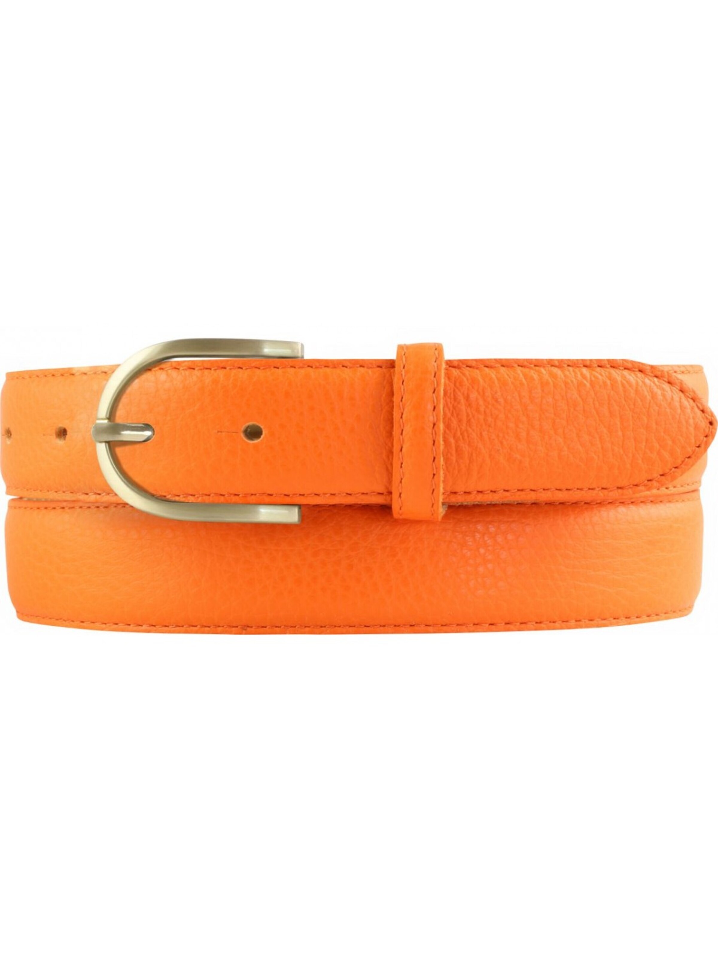 BELTINGER Belt 'Olbiao' in Orange: front