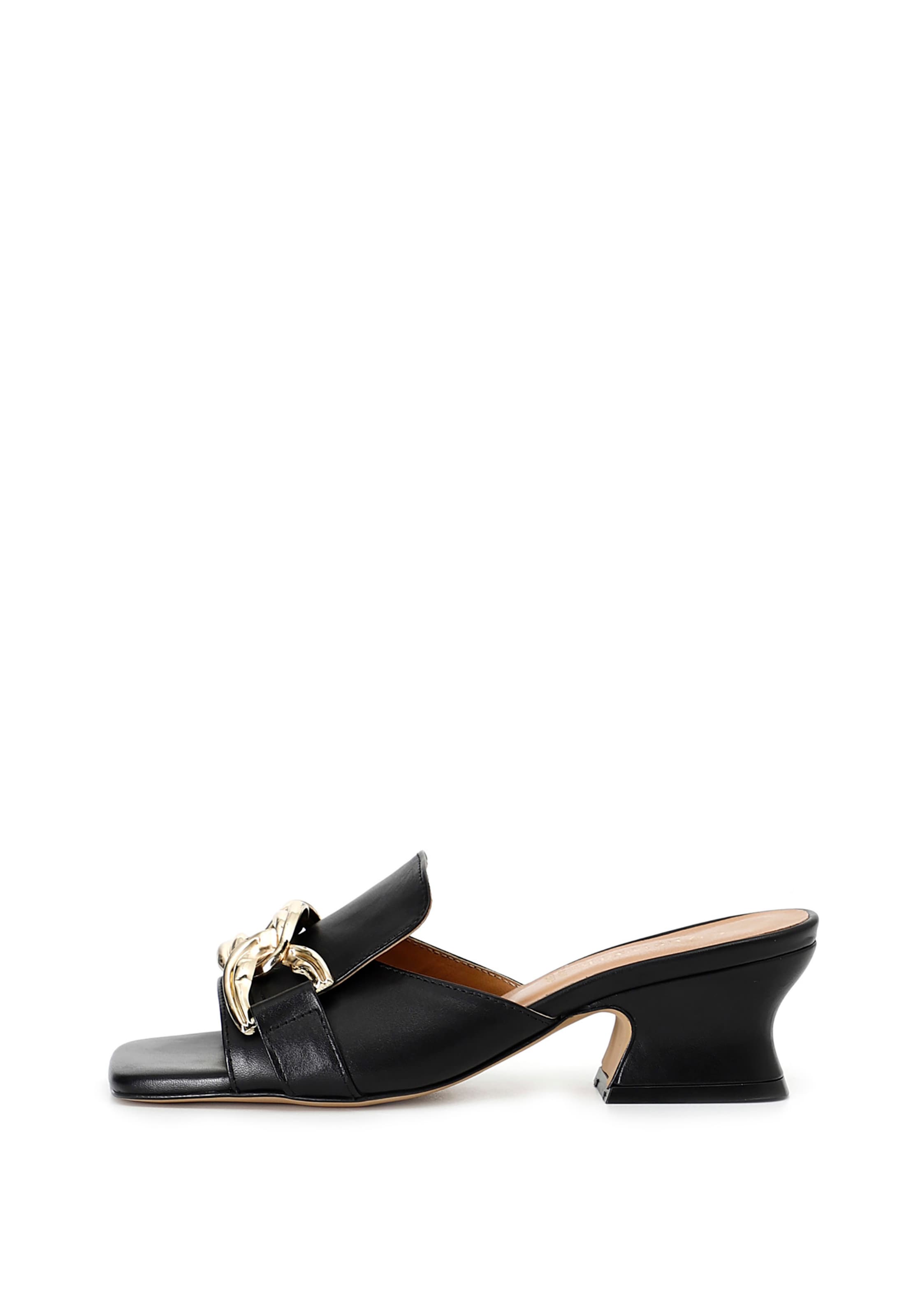 CAFè NOIR Pumps in Zwart: voorkant