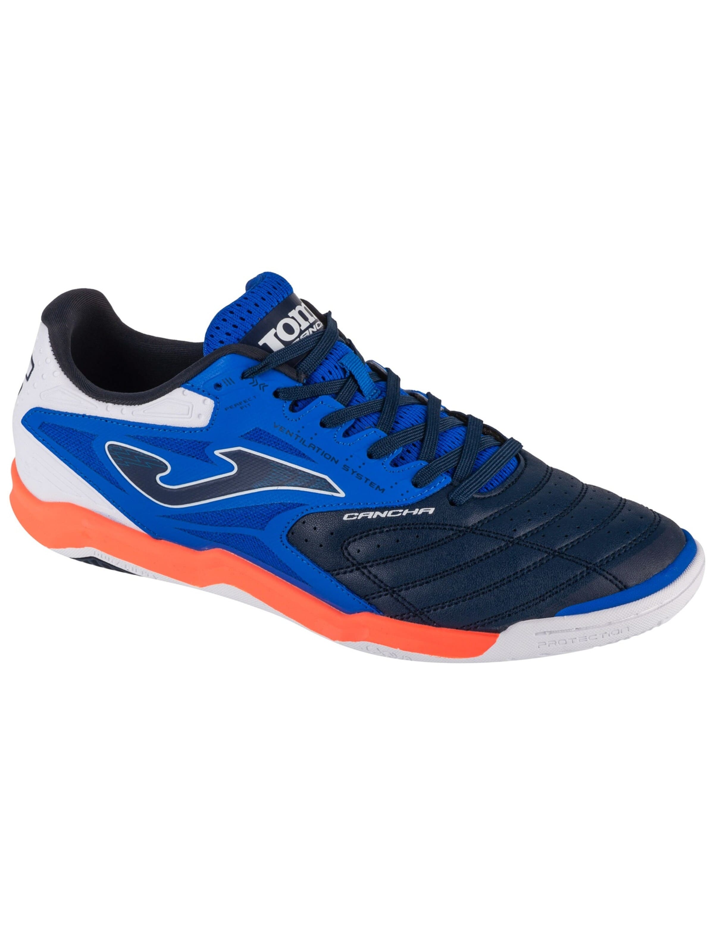 JOMA Voetbalschoen 'Joma Cancha 24 CANW IN' in Blauw: voorkant
