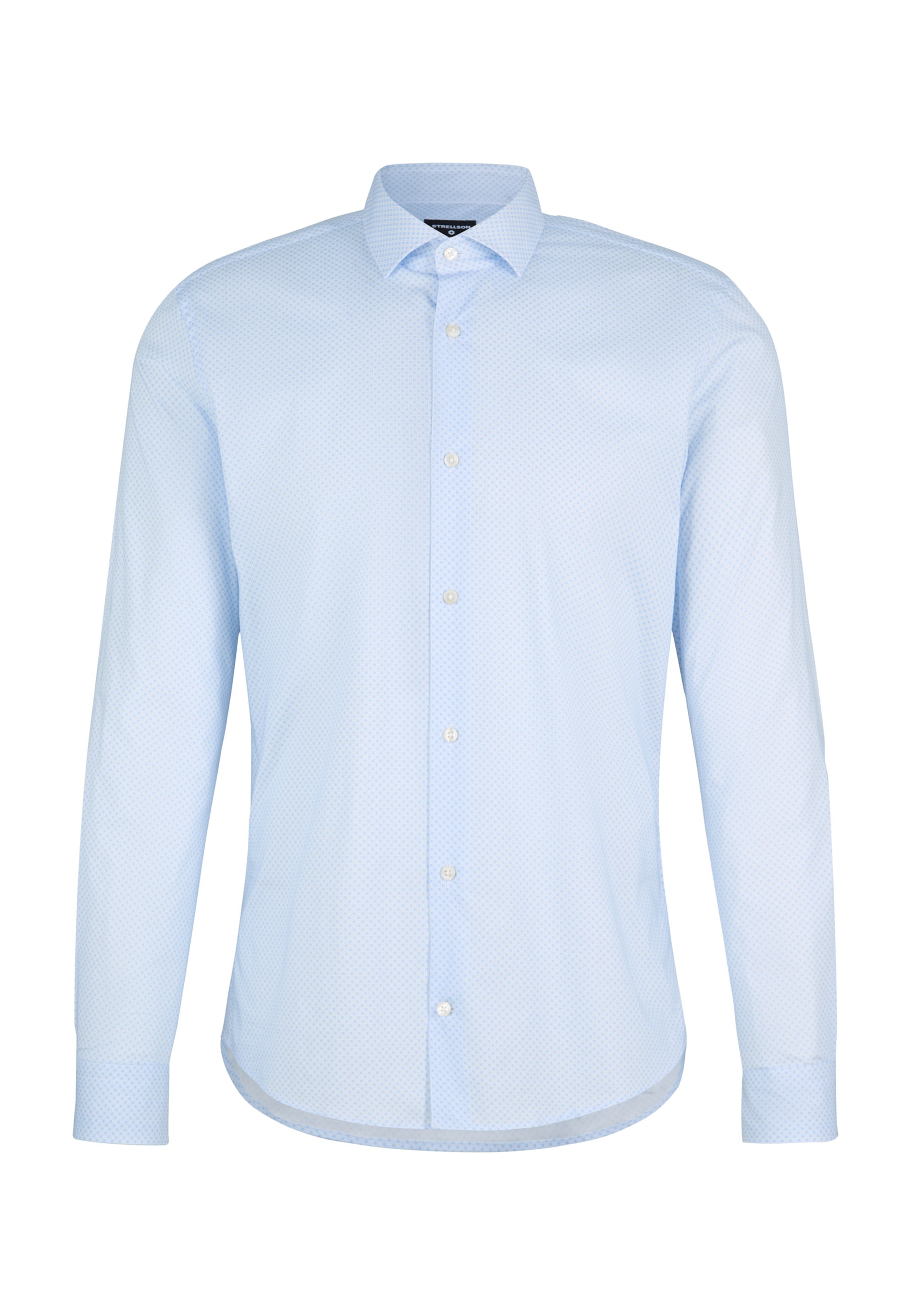 STRELLSON Slim fit Business Shirt in Blue: front