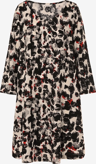 Suknelė 'MIRI' iš TATUUM, spalva – gelsvai pilka spalva / melionų spalva / juoda, Prekių apžvalga