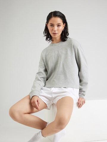 Calvin Klein Underwear Pajama shirt in Grey: front