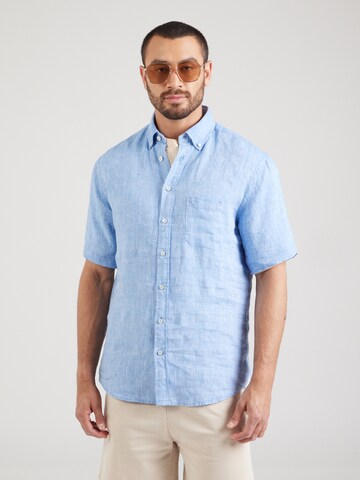 FYNCH-HATTON Regular Fit Hemd in Blau: Vorderseite