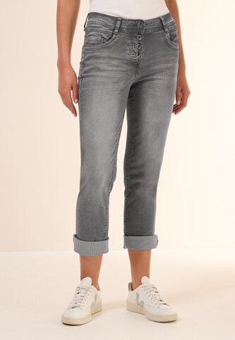 CECIL Regular Jeans in Grey: front