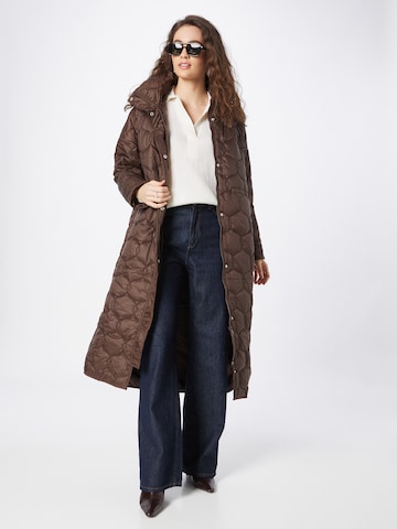 minimum Between-Seasons Coat 'Planda' in Brown