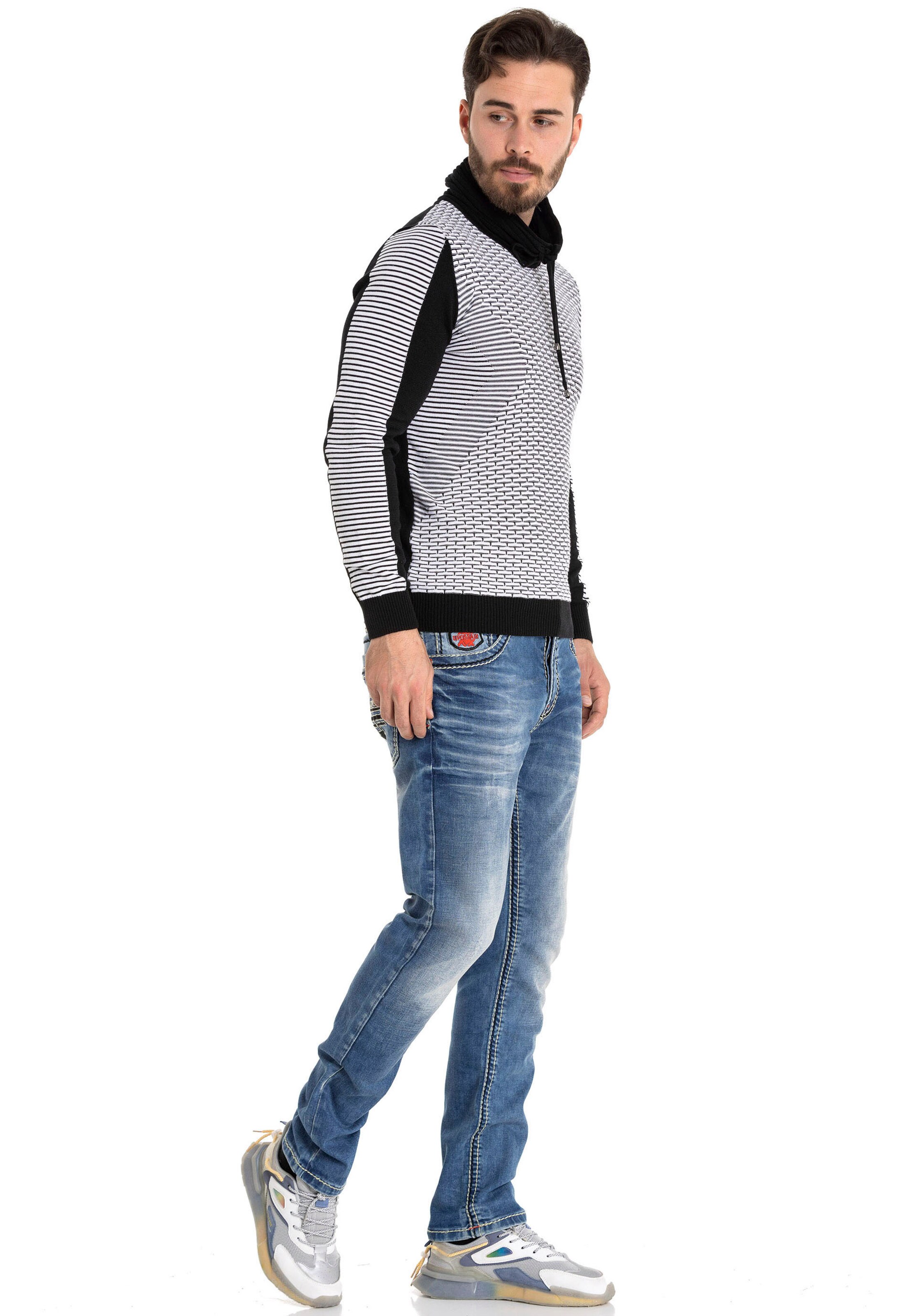 CIPO & BAXX Sweater in Black