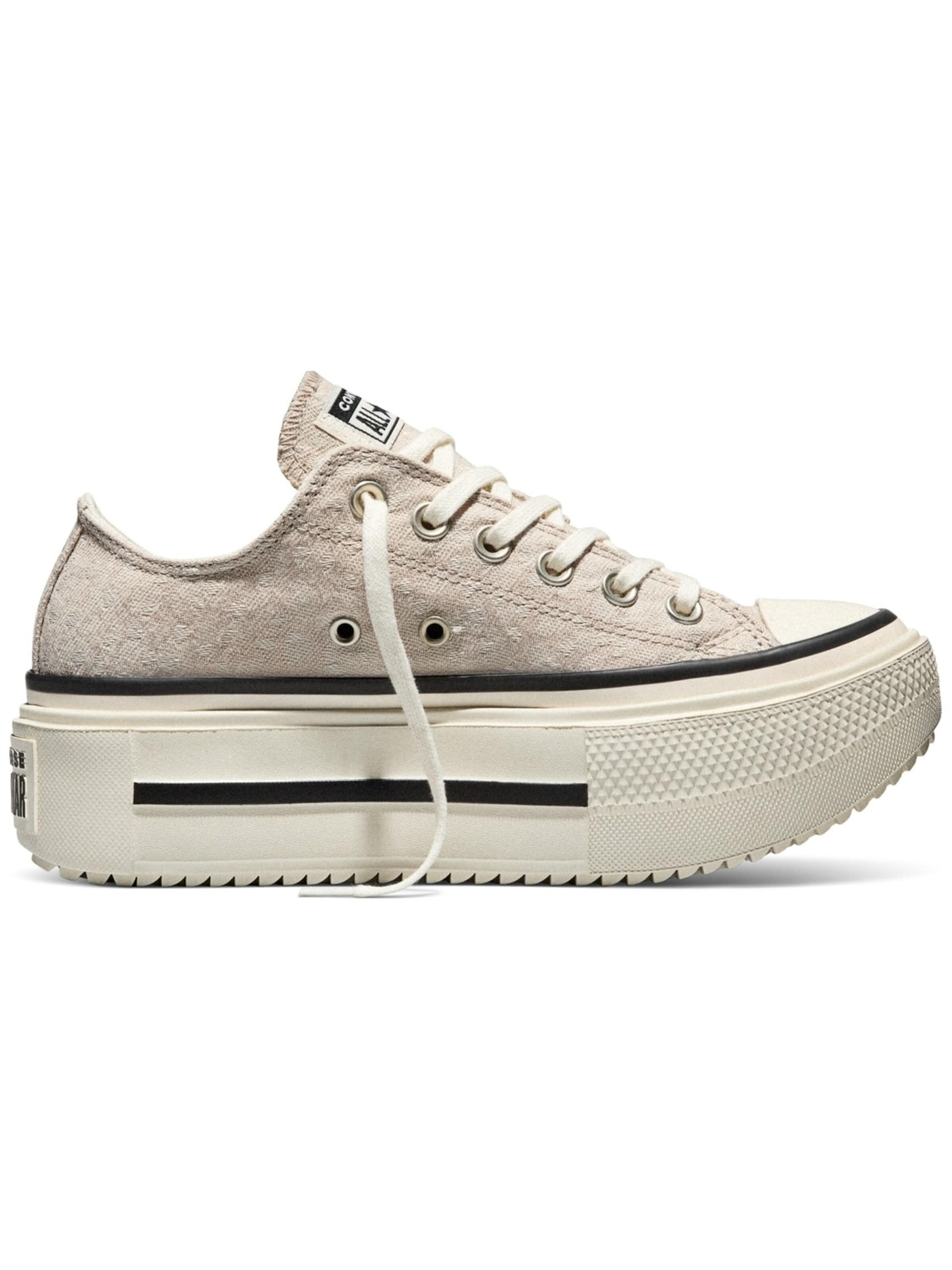 CONVERSE Sneaker low 'Ctas Double Stack' in Beige: Vorderseite