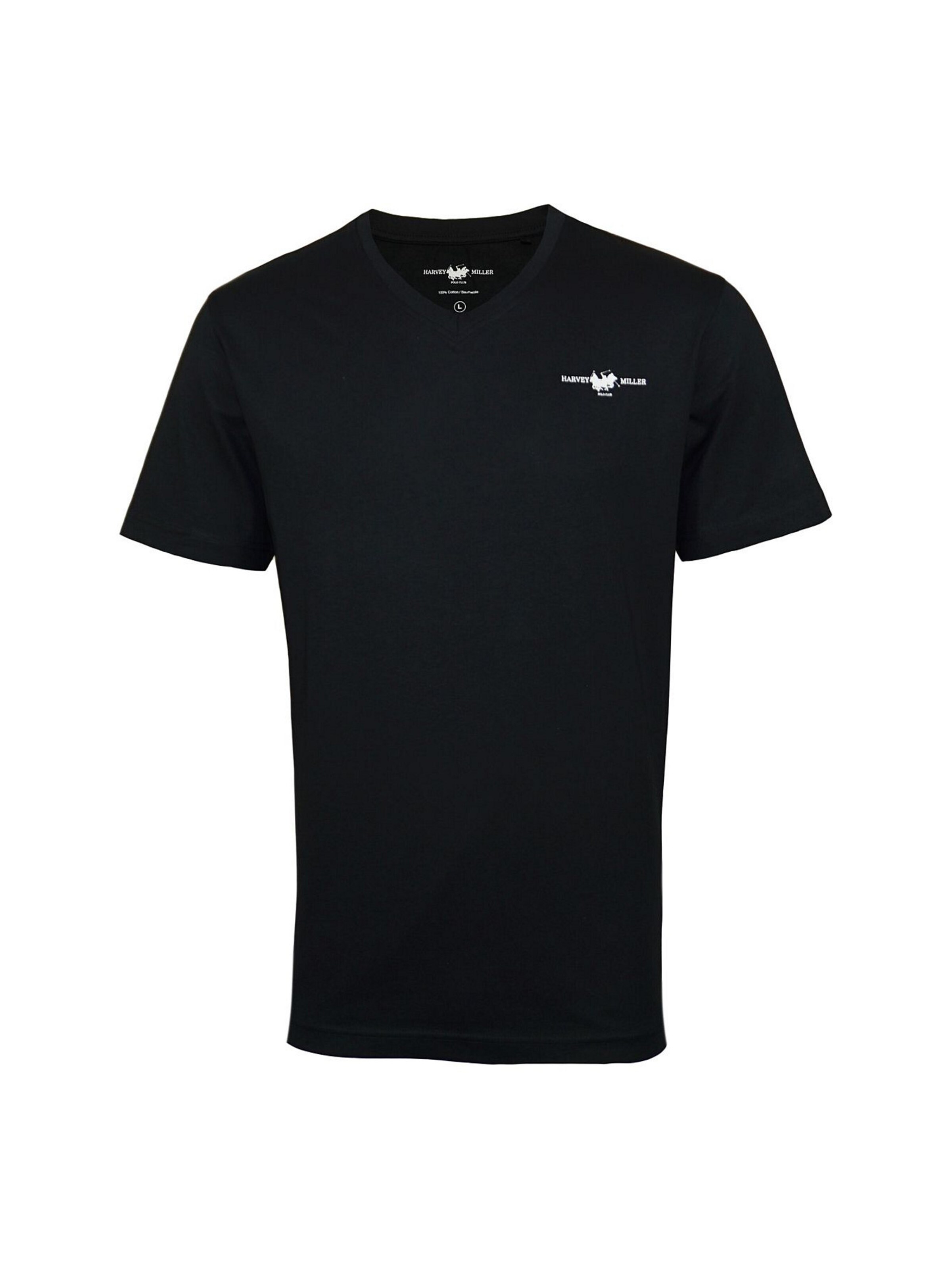 T-Shirt HARVEY MILLER en noir