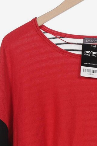 SAMOON Sweater & Cardigan in 5XL in Red