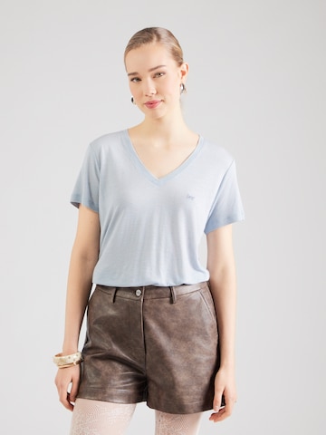 T-shirt Lee en bleu : devant