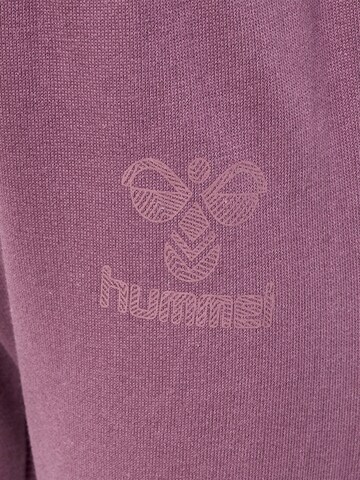 Hummel Tapered Bukser i lilla