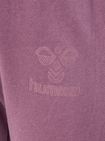 Hummel Tapered Pants in Purple