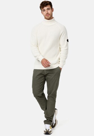 INDICODE JEANS Sweater 'Harlan' in Beige