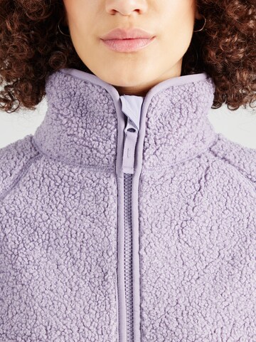 Derbe Fleecejacke 'Kuschelby' in Lila