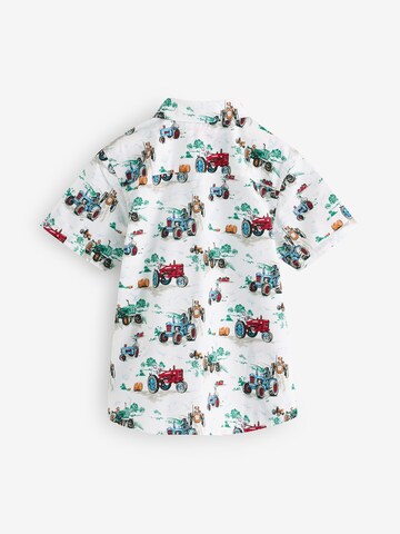 Next - Ajuste regular Camisa 'Cath Kidston' en blanco