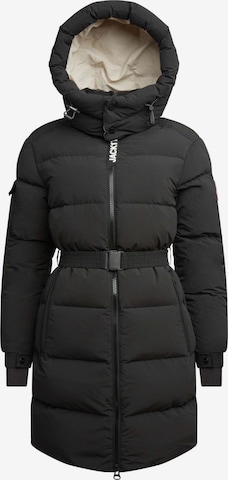 JACK1T Winter Coat 'EZ' in Black: front