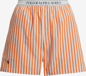 Pantalon de pyjama ' Boxer ' Polo Ralph Lauren en orange : devant