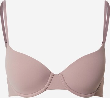 ETAM Push-up Bra in Brown: front