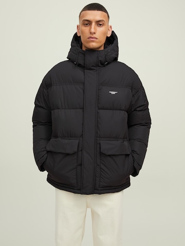 JACK & JONES Between-Season Jacket 'Sence' in Black: front