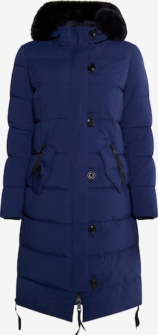 Manteau d’hiver MYMO en bleu : devant