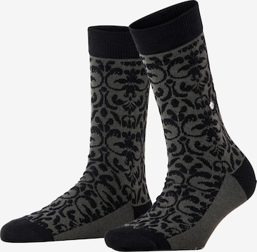 BURLINGTON Socken 'Ornamental' in Schwarz: Vorderseite