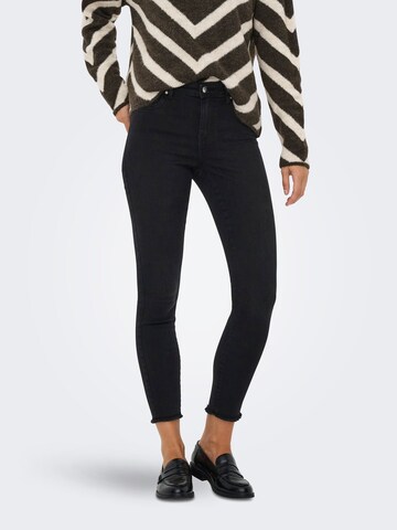 Skinny Jeans 'ONLWow' di ONLY in nero: frontale