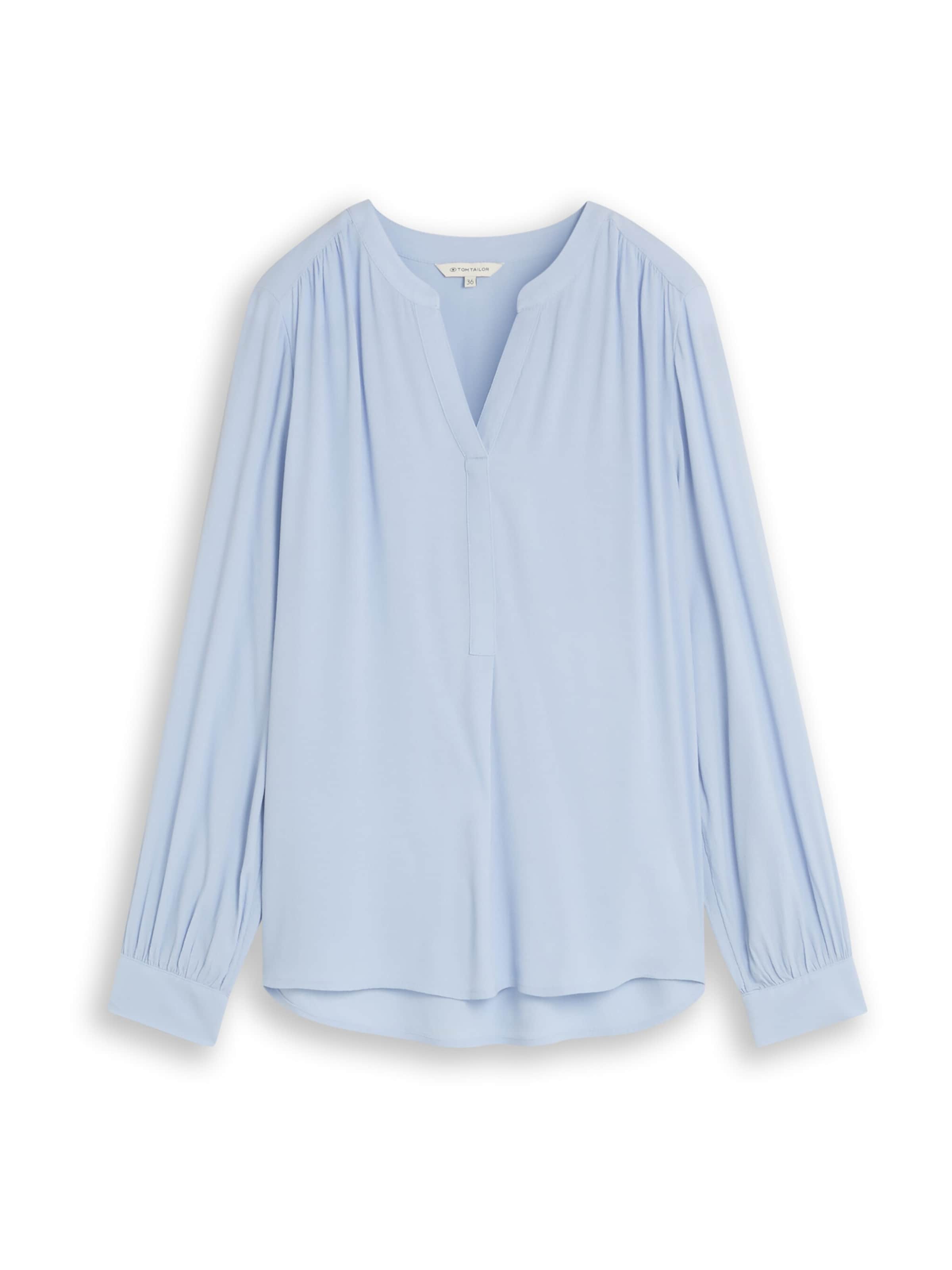 TOM TAILOR - Blusa en azul: frente