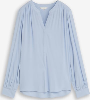 TOM TAILOR - Blusa en azul: frente