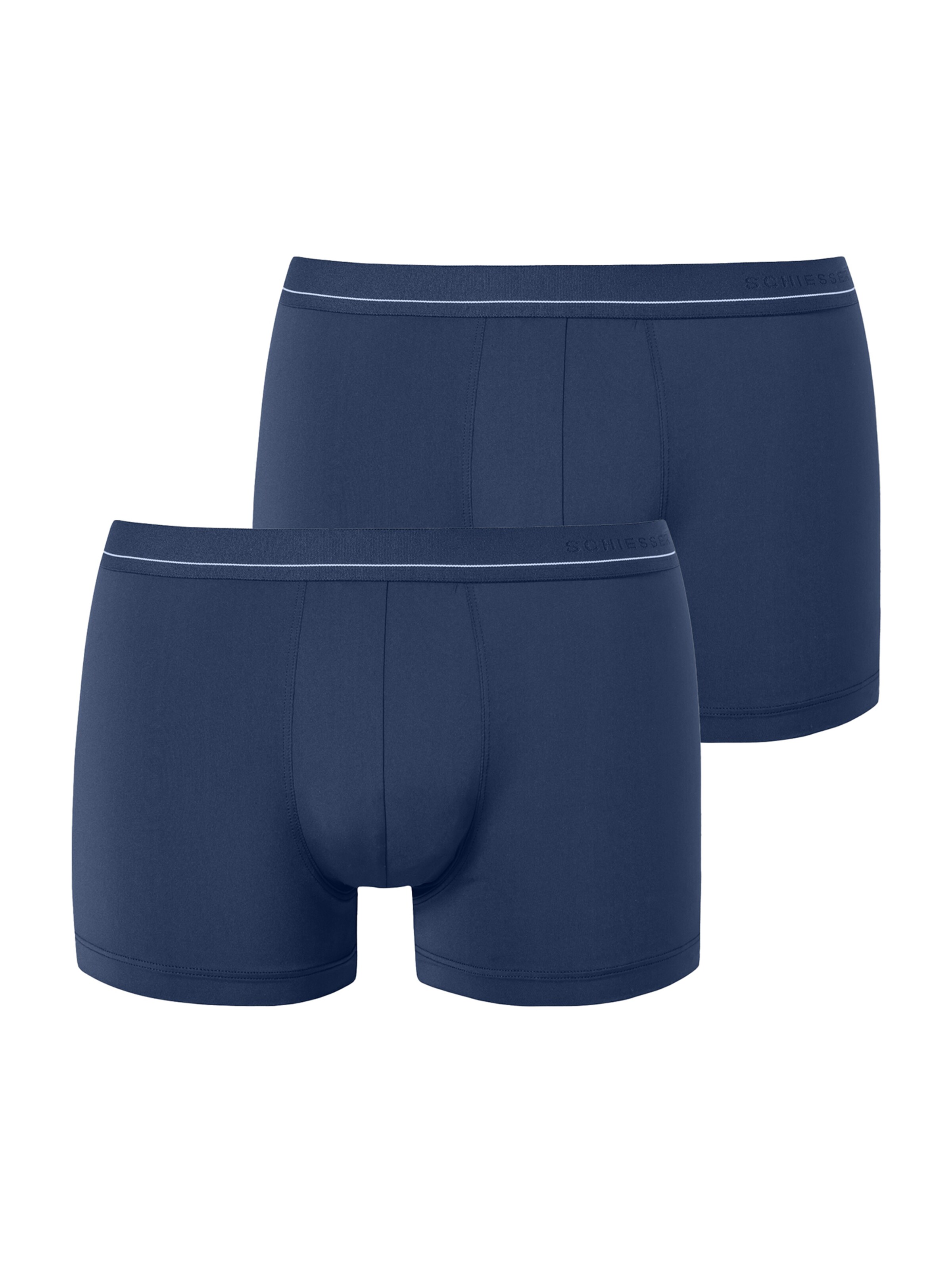 SCHIESSER Boxer shorts in Blue: front