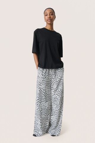 Wide Leg Pantalon 'Shirley' SOAKED IN LUXURY en mélange de couleurs