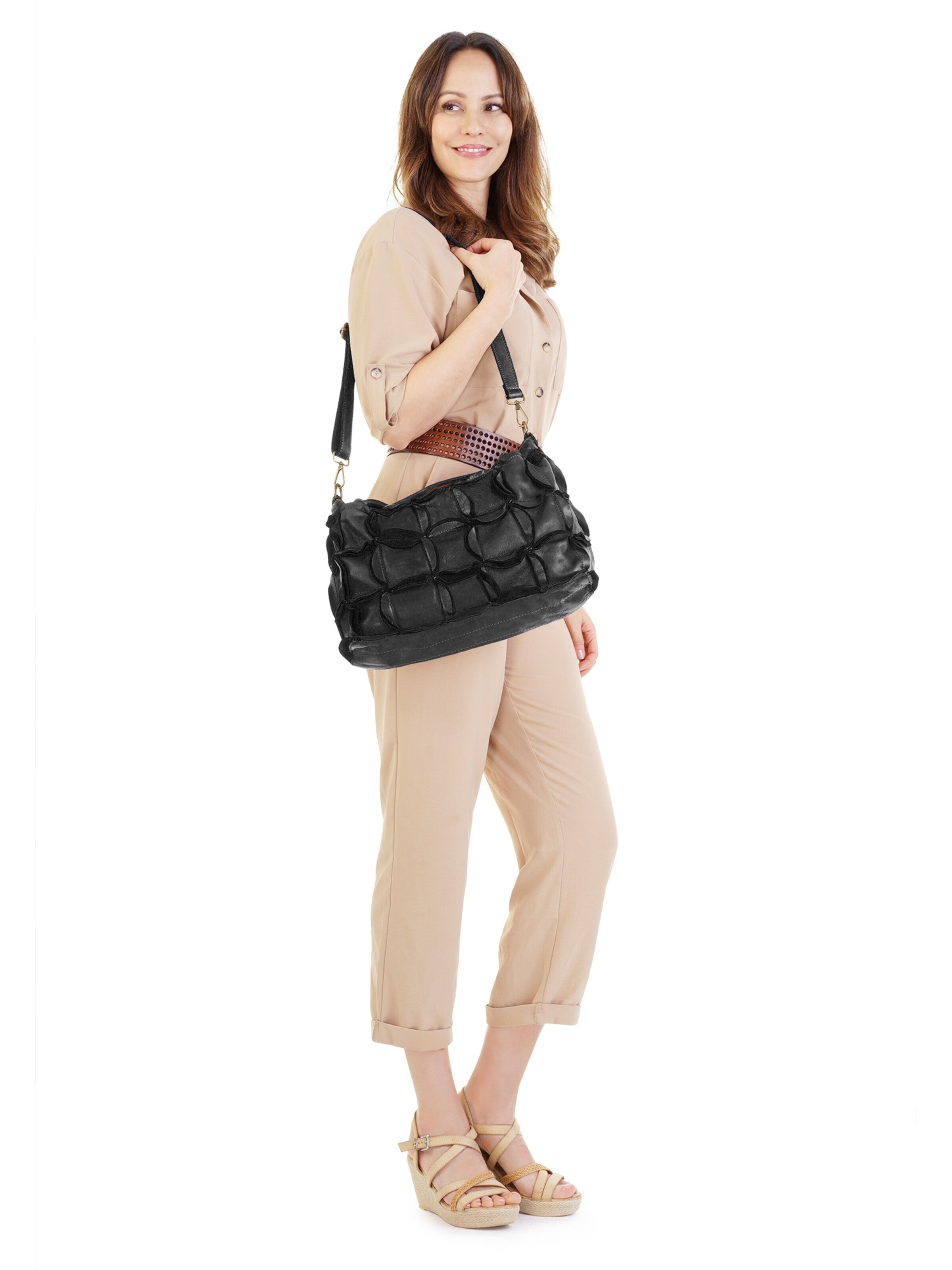 Samantha Look Shopper in Black