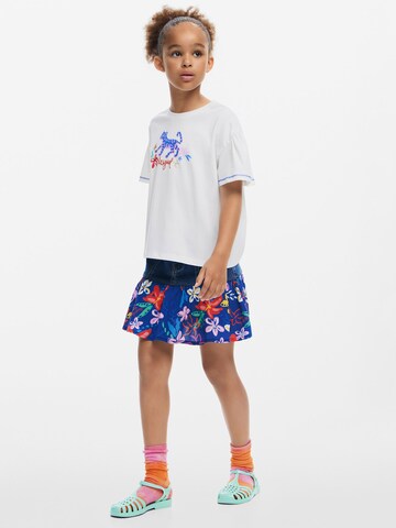 balts Desigual T-Krekls