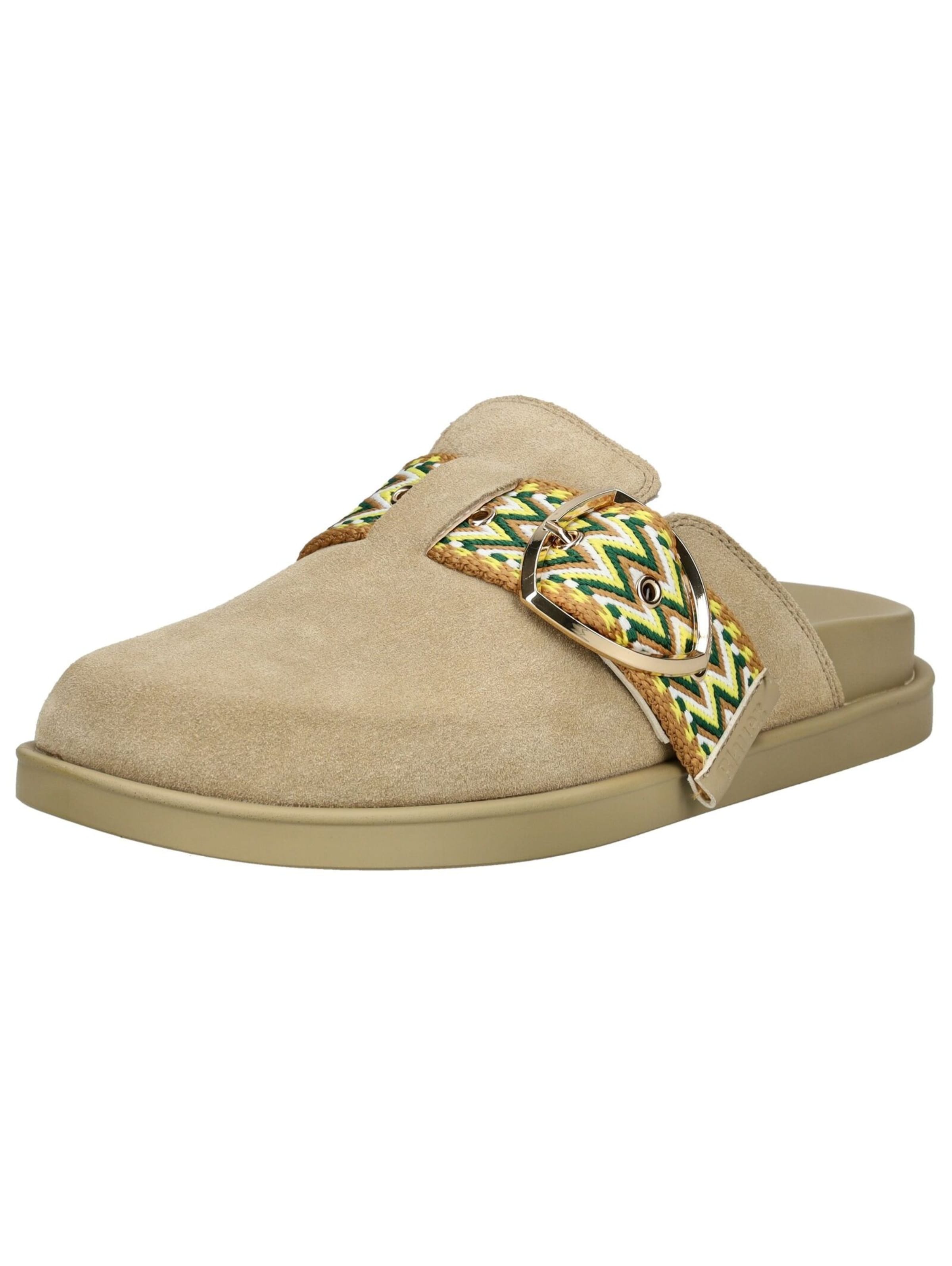 Mule Blauer.USA en beige : devant