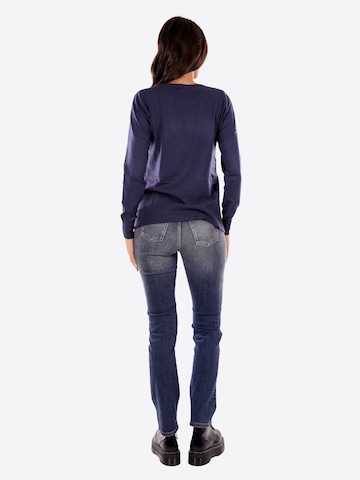 Yes Zee Sweater 'Maglia' in Blue