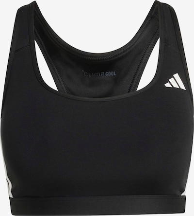 Sportinė liemenėlė iš ADIDAS PERFORMANCE, spalva – juoda / balta, Prekių apžvalga