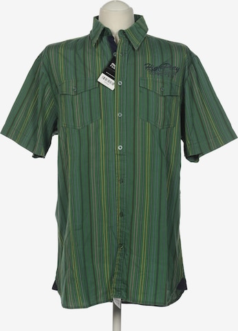 Engbers Button Up Shirt in M in Green: front