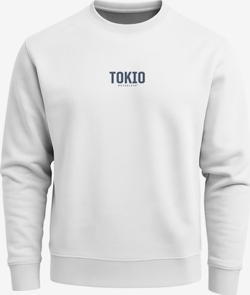 Neverless Sweatshirt 'Tokio' in Weiß: Vorderseite