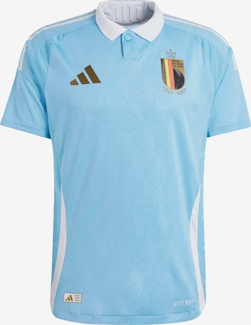 T-Shirt fonctionnel 'Belgium 2024 Away' ADIDAS PERFORMANCE en bleu : devant