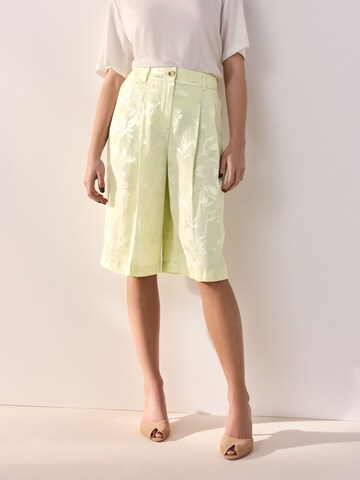 Loosefit Pantalon à pince 'Tabitha Simmons X Next' Next en vert : devant