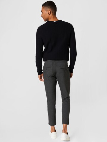 !Solid Regular Trousers in Grey