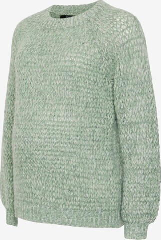 Vero Moda Maternity Sweater 'LUISA' in Green: front