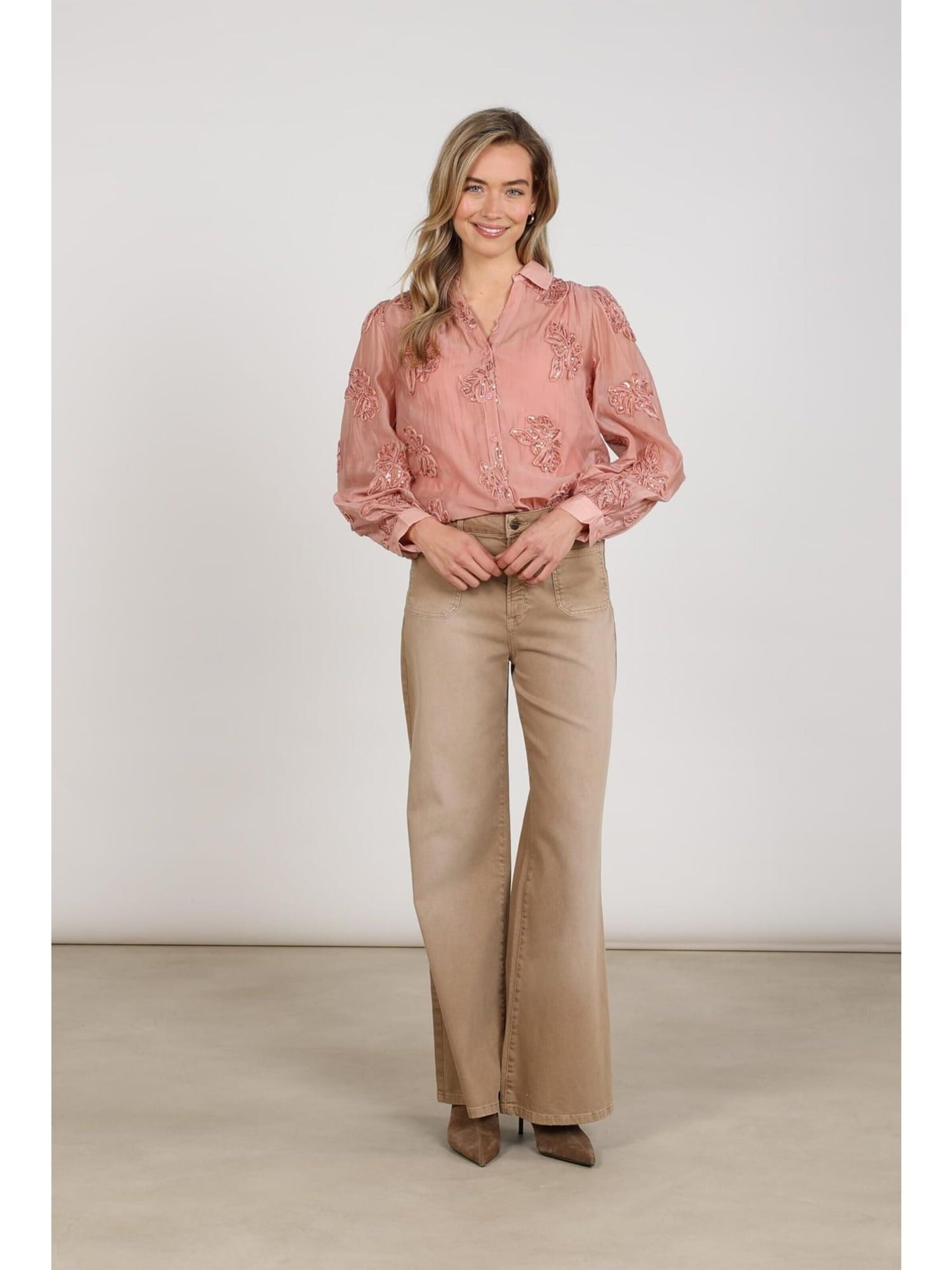 nukus Blouse 'Antonella' in Roze