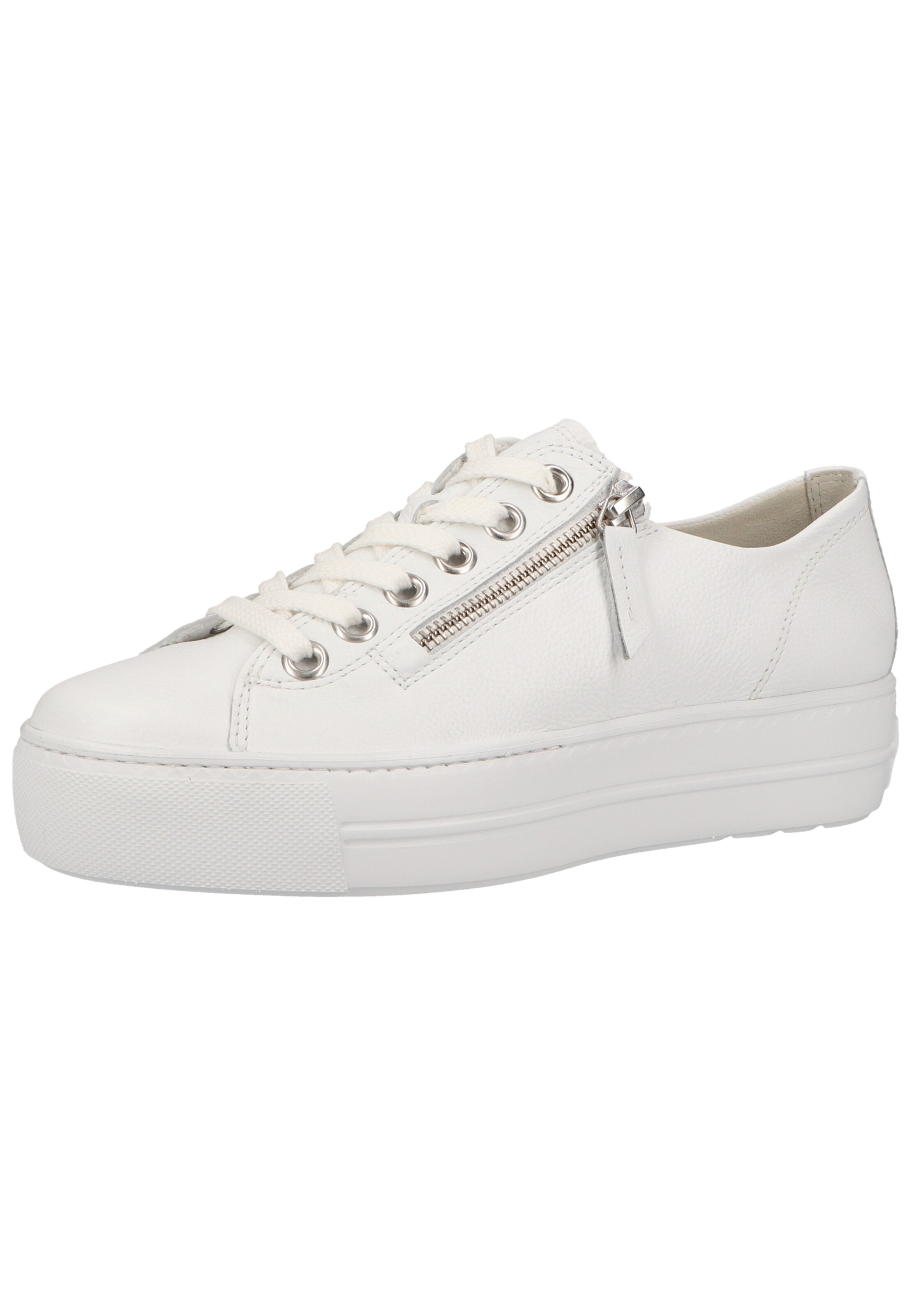 Paul Green Platform trainers in White: front