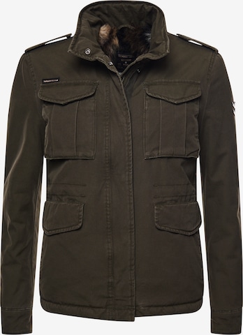 Superdry Between-Season Jacket in Green: front