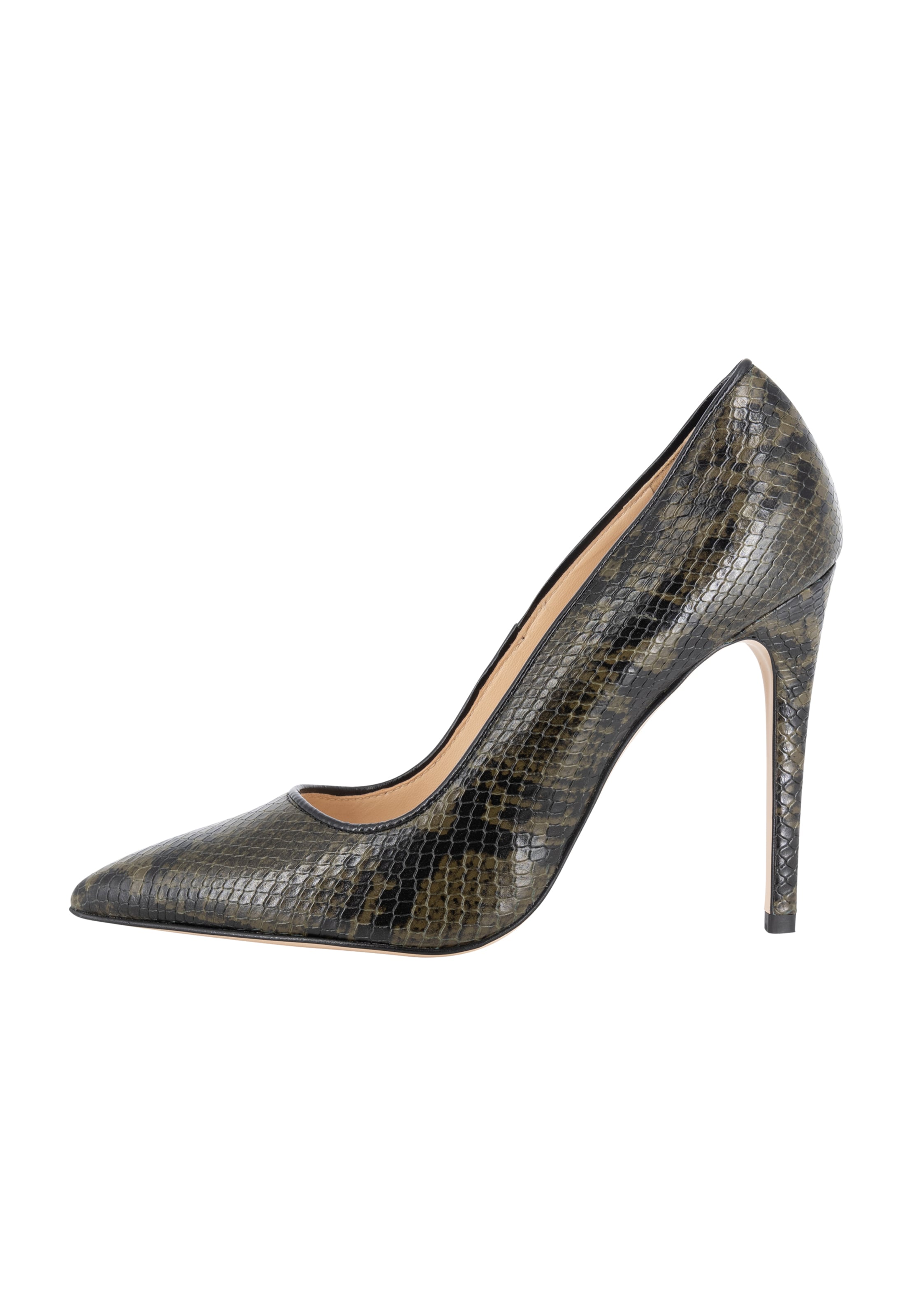 faina Pumps in Groen: voorkant