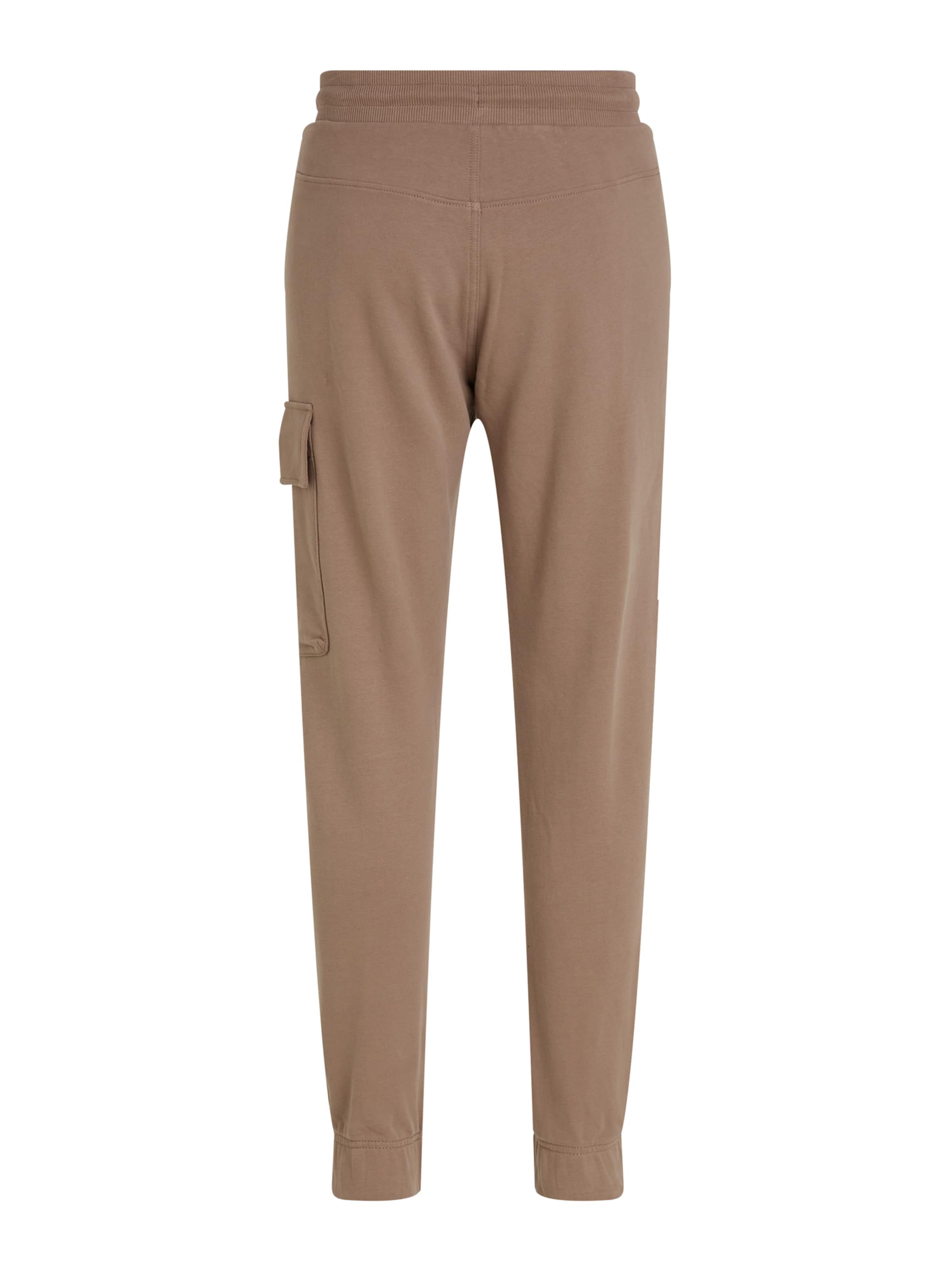 Tapered Pantaloni cargo di Calvin Klein Jeans in grigio