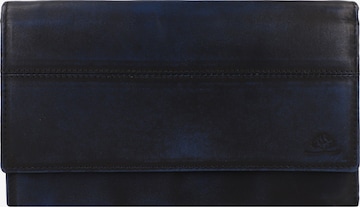 Porte-monnaies 'Destressed' GREENBURRY en bleu : devant