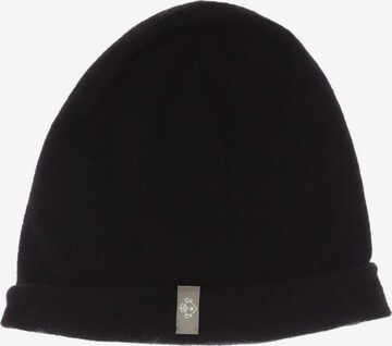FTC Cashmere Hat & Cap in One size in Black: front