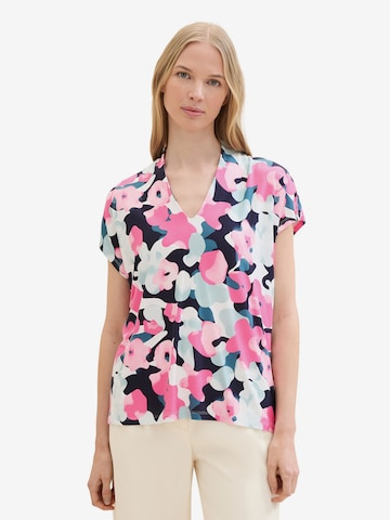 TOM TAILOR Bluse in Pink: predná strana